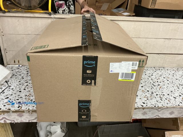 Lot 49-5447599 - Set of 2. Sparkly 3/4 Ft Christmas Trees with Pots. Used