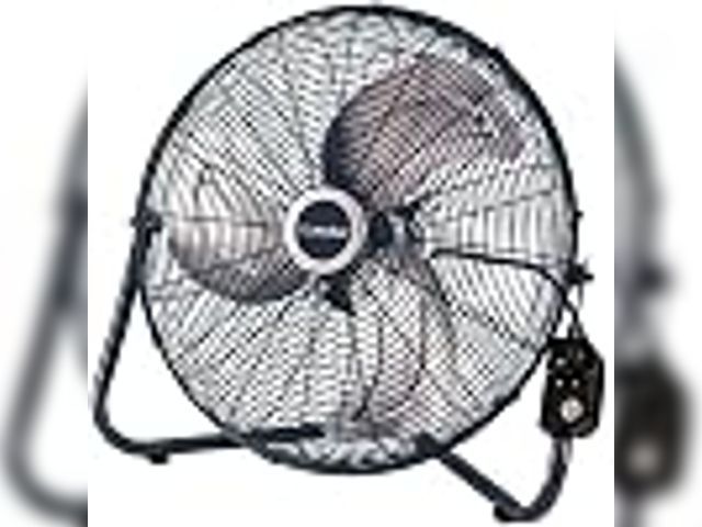 Lot 49-2023283 - Lasko Store Lasko 20" High Velocity Wall Mount Fan with Pivoting Head - 3 Speeds, Remote Control, Id...