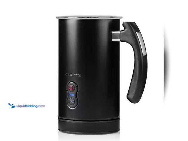 Lot 49-5573582 - OVENTE
8 oz. Black Automatic Electric Milk Frother and Steamer Hot or Cold Froth Functionality Foam...