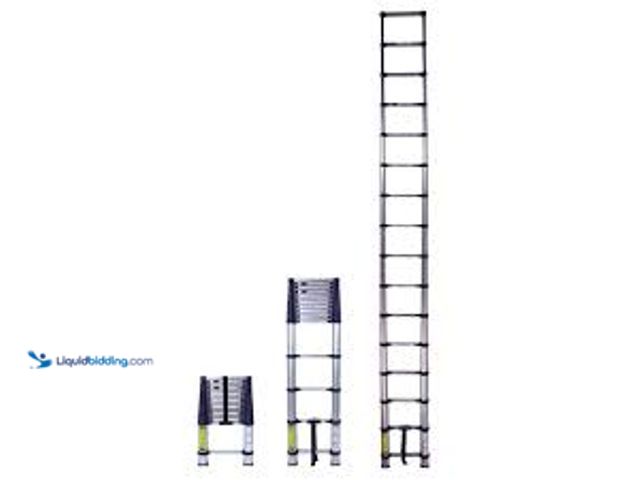 Lot 49-5459617 - XTEND+CLIMB 15.5 ft. Aluminum Telescoping Extension Ladder (19.5 Reach Height), 250 lbs. Load Capaci...