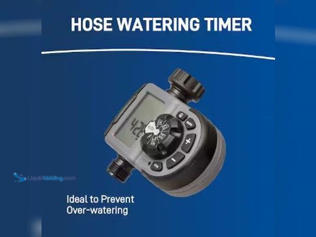 Lot 49-3518330 - Orbit 1-Outlet Programmable Hose Watering Timer Sprinkler Timer. Model # 56619. Used. Scuffs & scrat...