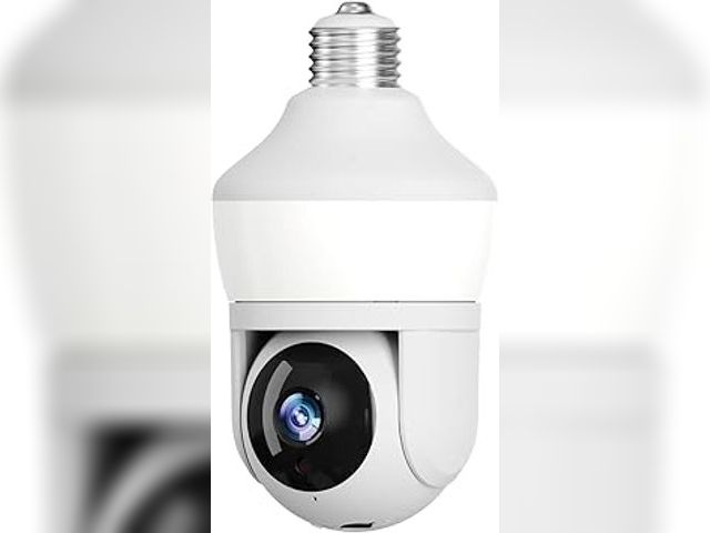 Lot 49-5409109 - Pro Security Camera with 80 Watt Equivalent LED Light, Two Way Talk, HD Video WiFi Smart Camera, Per...