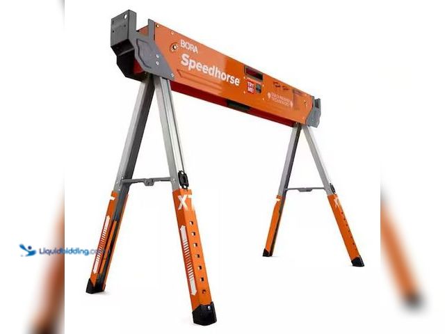 Lot 49-3539007 - BORA
30 in. to 36 in. H Steel Speed Horse XT Adjustable Height Sawhorse with Auto Release Legs Inte...