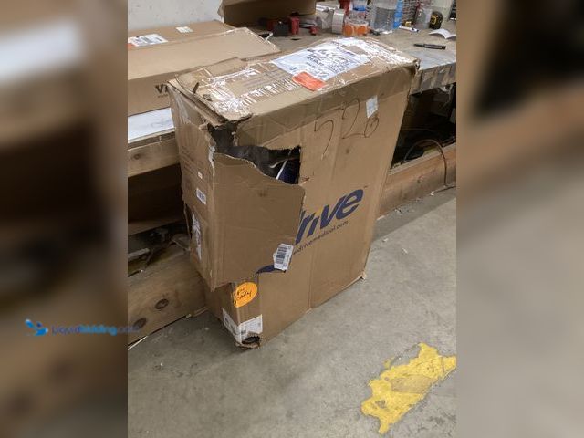 Lot 49-5475718 - Drive Medical Nitro DLX Euro Style Rollator Rolling Walker, Champagne. Model # rtl10266ch-hs. Unused