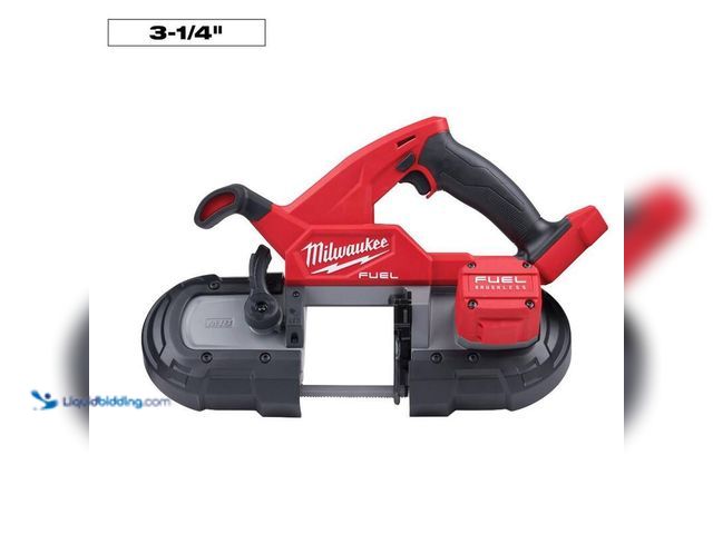 Lot 49-3564735 - Milwaukee M18 FUEL 18V Lithium-Ion Brushless Cordless Compact Bandsaw (Tool-Only), Model # 2829-20, ...