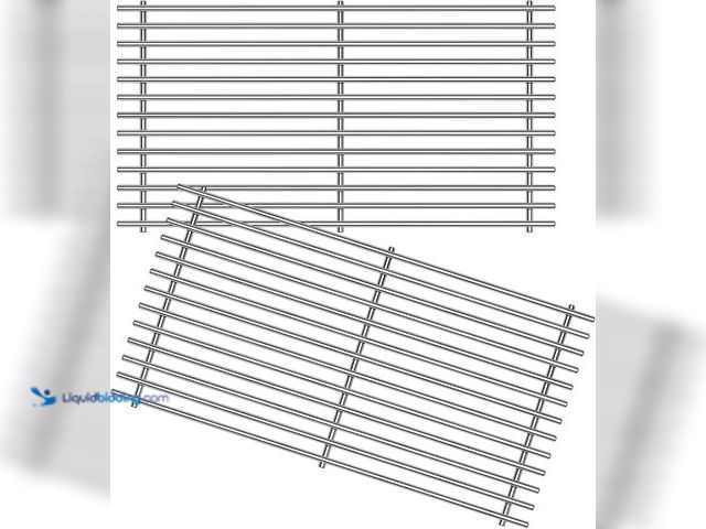 Lot 49-5549771 - 18 7/8" SUS304 9MM Cooking Grates for Weber Genesis II E210 Grill Grates for Weber Genesis II E-210 ...