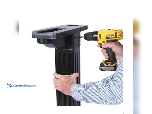 Lot 49-3564850 - Postal PRO Craftsman  Post, Black. NO mailbox, POST ONLY. Model # PP3400BLM. Unused