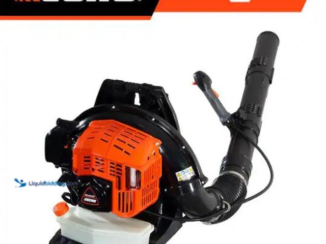 Lot 49-1569341 - ECHO 200 MPH 700 CFM 59.7 cc Gas Low Exhaust Emission Engine Backpack Leaf Blower with Tube-Mounted ...