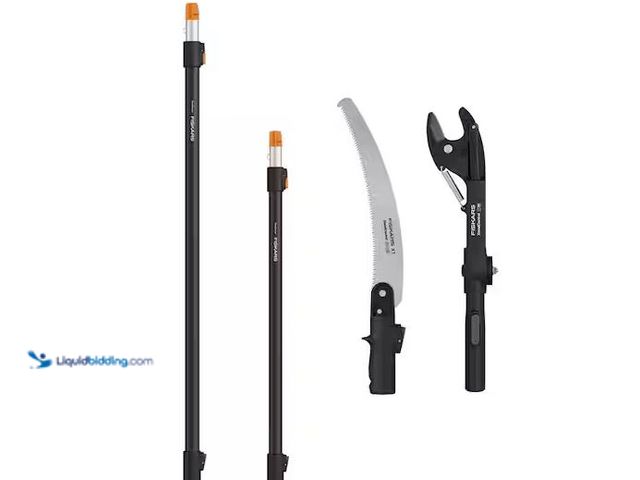Lot 49-5555289 - Fiskars
XtendControl 15 in. X1 Saw 14. ft. Interchangeable Tree Pruner, Unused