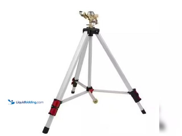 Lot 49-1517073 - Husky
Metal Pulsating Sprinkler with Tripod, Model # 10507HDDI, Slightly used   Ref#AHD-PA0717
