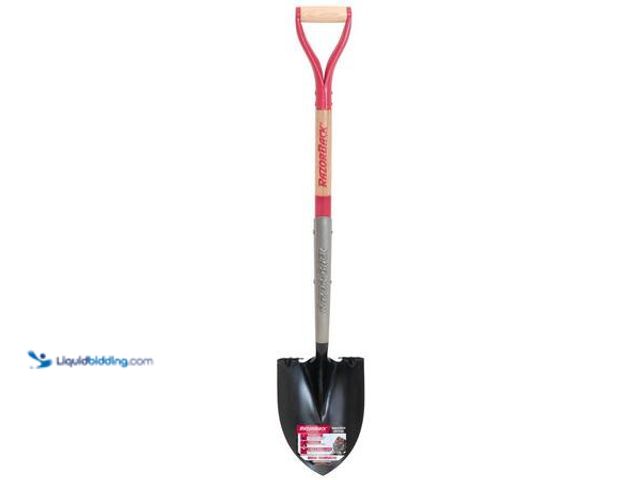 Lot 49-5553387 - Razor-Back 25.75 in. Wood Handle Super Socket Digging Shovel Model # 2594200 NEW