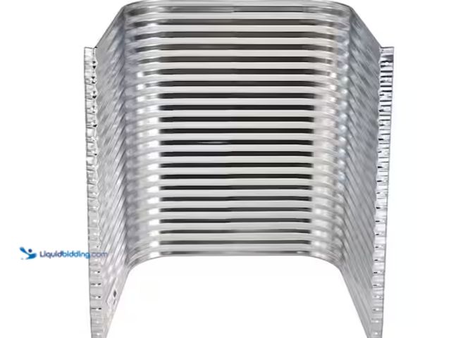 Lot 49-1617896 - SHAPE PRODUCTS 50 in. W x 36 in. D x 60 in. H Galvanized Steel Egress Window Well, Model # SPE5036-6...