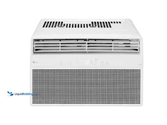 Lot 49-1630728 - LG 10,000 (DOE) BTU 115-Volts Window Air Conditioner Unit Cools 450 sq. ft. with Wi-Fi, Remote and D...