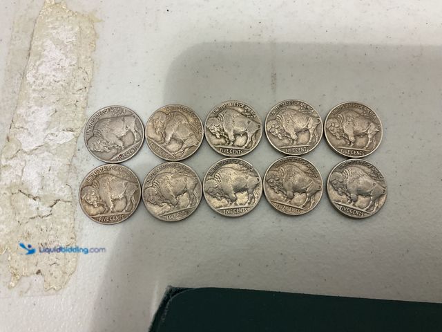Lot 49-2009089 - Other WOW AN AMAZING LOT OF 10 BUFFALO NICKLES FROM VARIOUS YEARS AN AMAZING LOT FOR ANY COLLECTOR A...