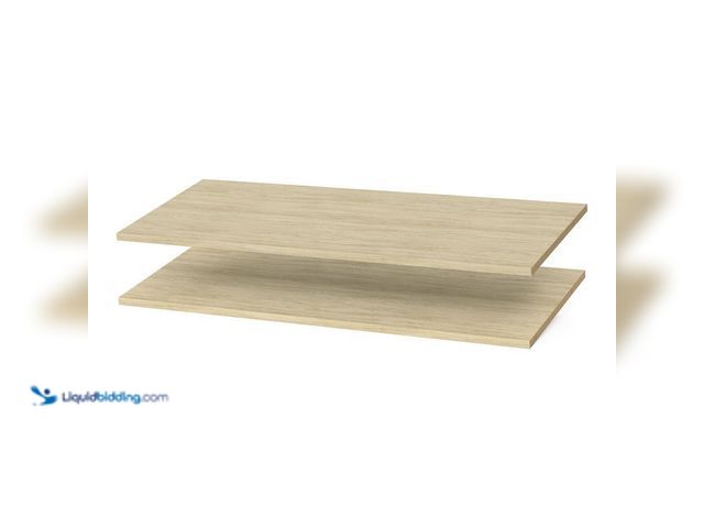 Lot 49-5484796 - Closet Evolution
35 in. x 14 in. Harvest Grain Wood Shelves (2-Pack) Unused