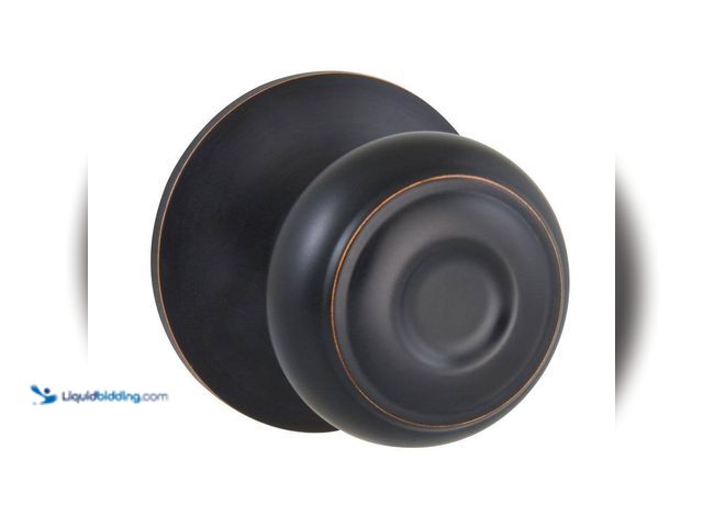 Lot 49-5410410 - Lot of 5. Defiant Hartford Aged Bronze Hall/Closet Door Knob. [Model # 32TGX730B] Unused
