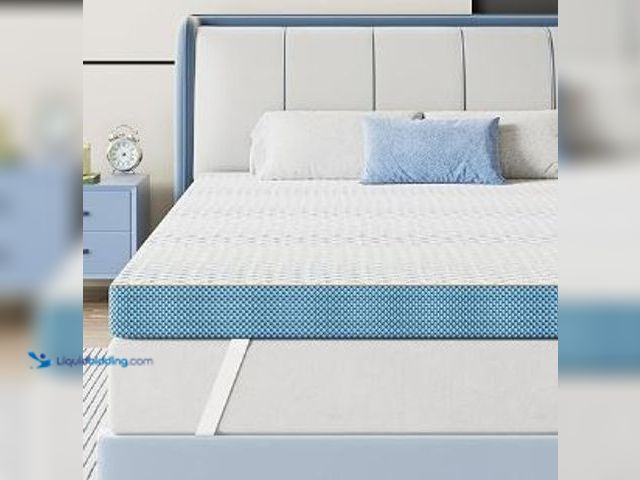 Lot 49-1513863 - 2 Inch Memory Foam Mattress Topper Full, 40D Gel Foam Bed Toppers for Back Pain Relief, with Non-Sli...