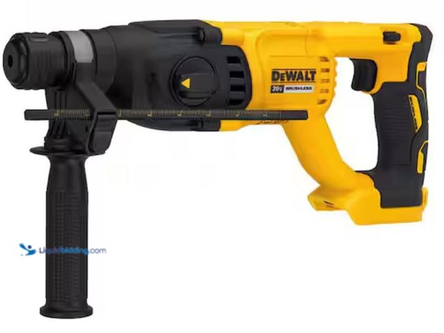 Lot 49-1623618 - DEWALT 20V MAX Cordless Brushless 1 in. SDS Plus D-Handle Concrete and Masonry Rotary Hammer (Tool O...
