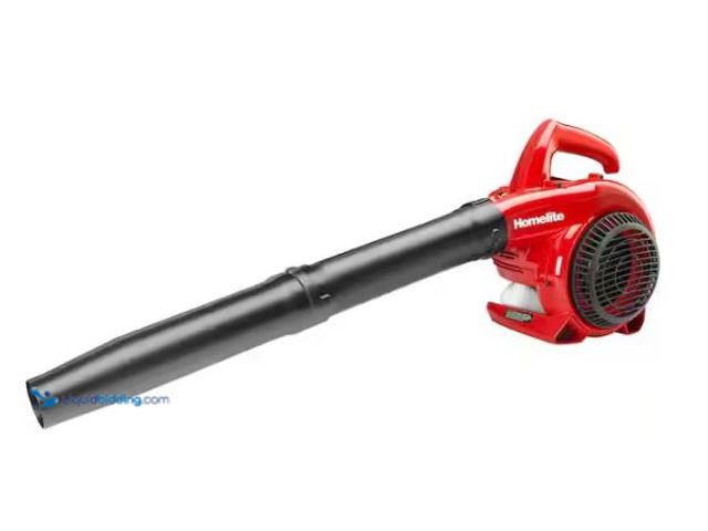 Lot 49-1624646 - Homelite 150 MPH 400 CFM 2-Cycle Handheld Gas Leaf Blower Model # UT26BL3, Used, Unable To Test, Scu...