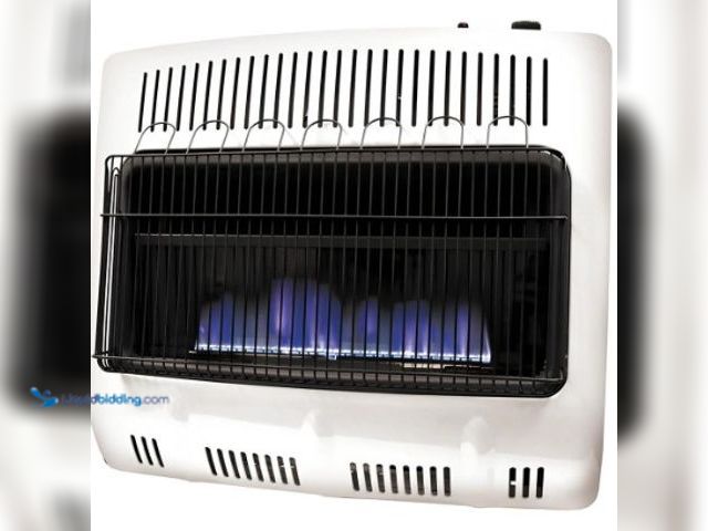Lot 49-5459538 - Mr Heater 30000 BTU Vent Free Blue Flame Dual Fuel Heater. Model #F299330. Unused and unable to test...