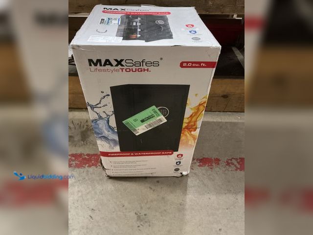 Lot 49-5511489 - MAXSafes
2.0 cu. ft. Fireproof and Waterproof Safe with Electronic Digital Key Pad Access in Black ...