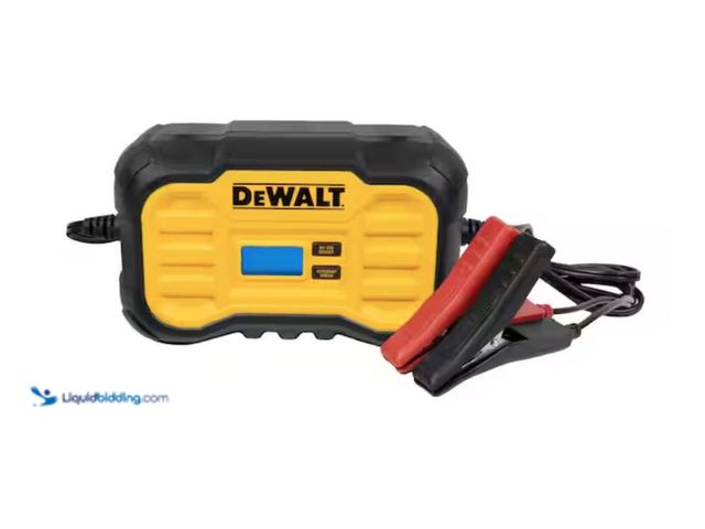 Lot 49-2020652 - DEWALT Professional 10 Amp Battery Charger, Battery Maintainer, Battery Trickle Charger, Model # DXA...