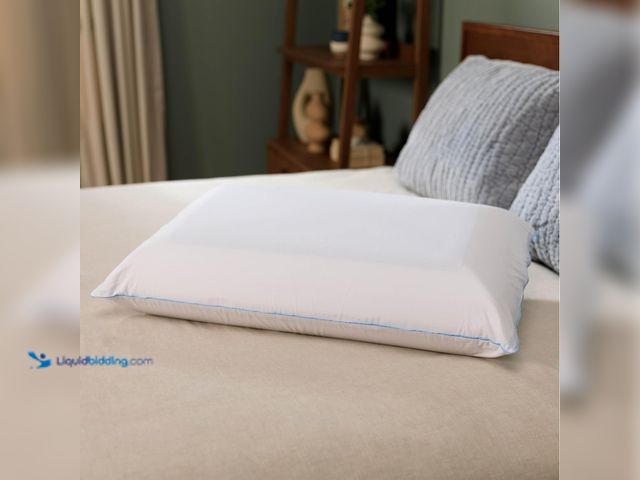 Lot 49-5453033 - Lot of 2. Tempur-Pedic TEMPUR-Cloud Dual Cooling Pillow, King (Pack of 1), White. [Model: B07CNS8WRP...