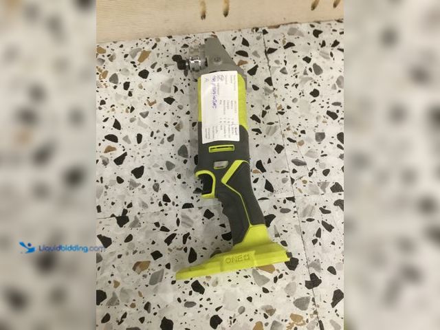 Lot 49-5416113 - RYOBI ONE+ 18V Cordless 4-1/2 in. Angle Grinder (Tool Only)[Model # PCL445B] Used. Hardware and atta...