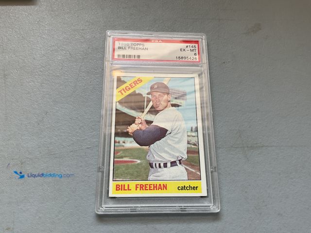 Lot 49-1801444 - WOW GRADED CARD! 1966 TOPPS BILL FREE HAN #145 TIGERS!