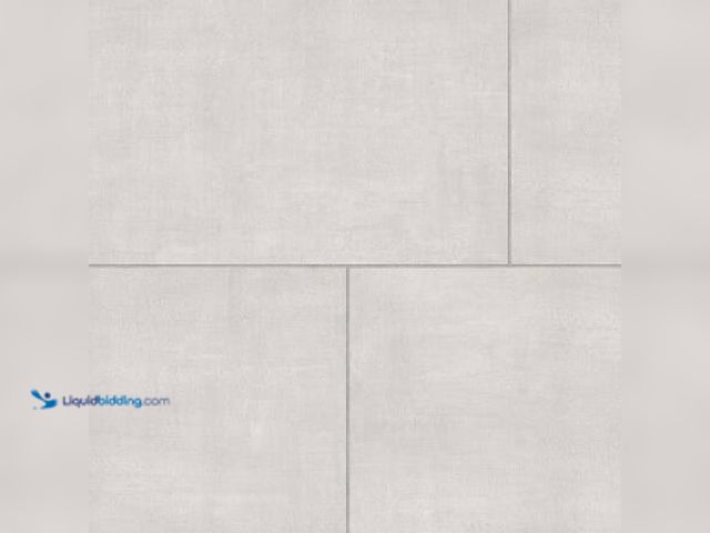 Lot 49-5558938 - QTY 6 - Corso Italia Unico White Matte 24 in. x 48 in. Concrete Look Porcelain Floor and Wall Tile (...