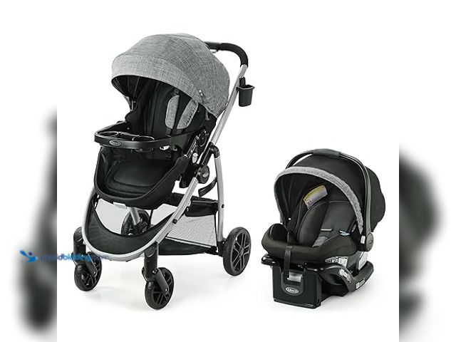 Lot 49-3465236 - Graco Modes Pramette Travel System | Stroller & Car Seat Combo | 3-in-1 Stroller Modes | Includes Gr...