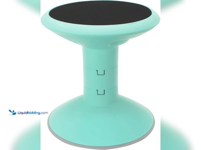 Lot 49-5544510 - Storex Wiggle Stool – Active Flexible Seating for Classroom and Home Study, Adjustable 12-18 Inch He...