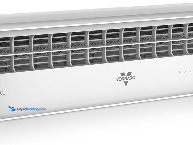 Lot 49-5552466 - Vornado PORTAL® Window Fan, White, 3 Speeds, Reversible Exhaust Mode | Weather Resistant, Window Fan...