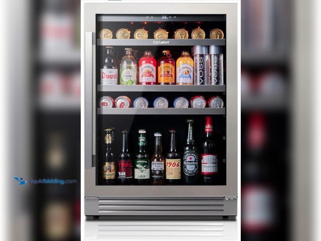 Lot 49-5436412 - Ca'Lefort 24 Inch Beverage Refrigerator, 180 Can 34°F -54°F Beverage Fridges, Drink Fridge with Glas...