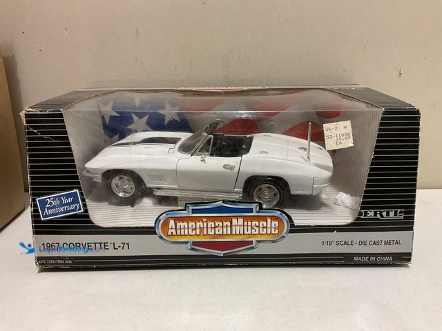 Lot 49-2009217 - Other WOW AN AMAZING BRAND NEW IN BOX 1967 CORVETTE L-71 AMERICAN MUSCLE ERTL COLLECTIBLES AN AMAZIN...