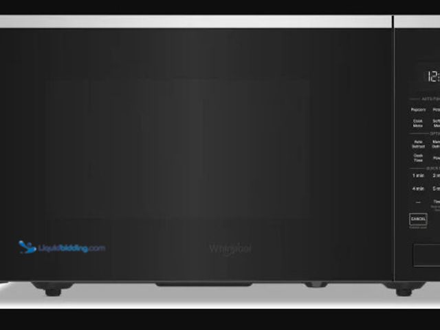 Lot 49-3512444 - Whirlpool 
15 Inch Countertop Microwave with 1.6 Cu. Ft. Capacity, 1200 Watt Cooking Power, 10 Powe...
