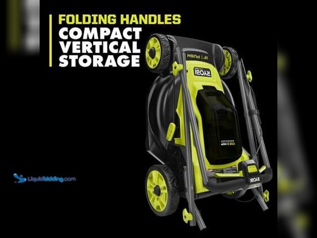Lot 49-5544494 - RYOBI ONE+ HP 18V Brushless 16 in. Cordless Battery Walk Behind Push Lawn Mower (Tool Only). Model #...
