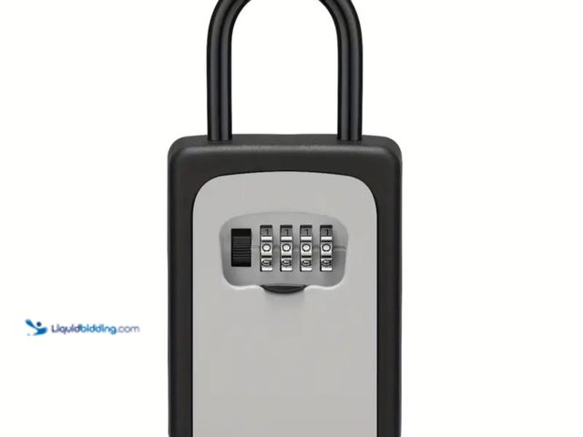 Lot 49-1814180 - Large Capacity Metal and Plastic Key Lock Box