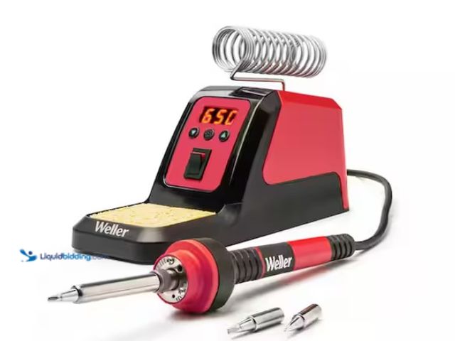 Lot 49-1567587 - Weller 70-Watt, 120-Volt Digital Corded Soldering Station with Precision Iron, Model # WLSKD7012A, S...