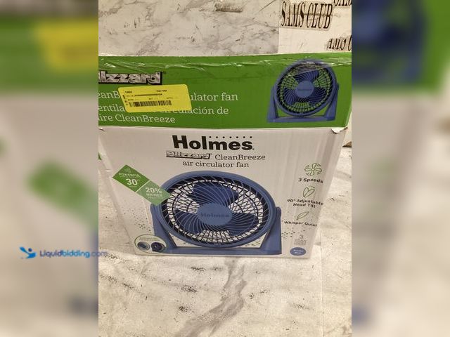 Lot 49-3566886 - Holmes CleanBreeze Air Circulator Fan (Blue) Unused