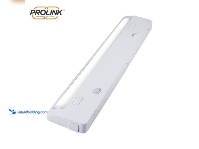 Lot 49-2000813 - ULTRA PROGRADE ProLink Hardwired 18 in. LED White Under Cabinet Light, Linkable, 3 Color Temperature...