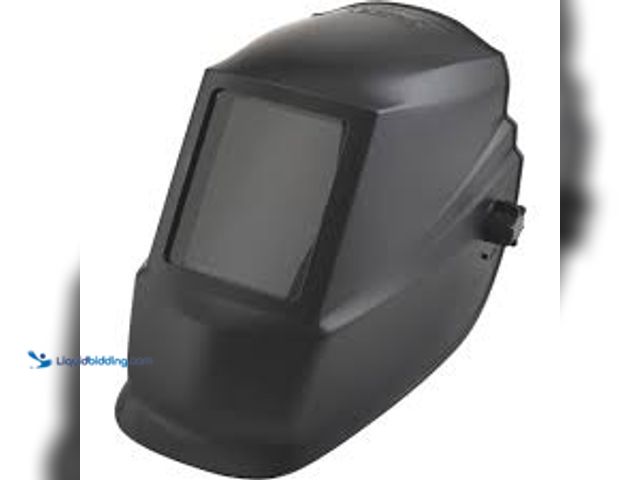 Lot 49-3539871 - Lincoln Electric Basic Welding Helmet with No. 10 Lens (4-1/2 in. x 5-1/4 in. Viewing Area). Model #...
