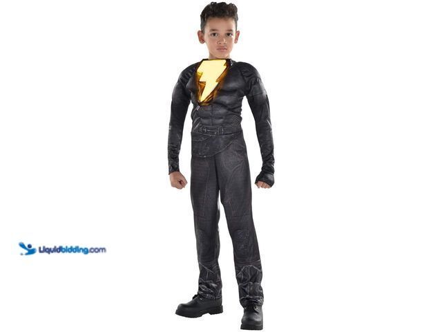 Lot 49-5433792 - DC Black Adam Boys Costume Kids MED. Item is Unused