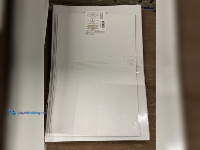 Lot 49-3529164 - 5ct Assorted Christmas Gift Box White - Wondershop™: Variety Pack for Presents New (2packs)