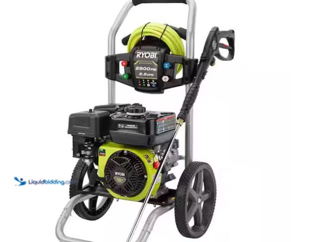 Lot 49-1575888 - RYOBI 2900 PSI 2.5 GPM Cold Water Gas Pressure Washer with 212cc Engine, Model # RY802925, Slightly ...