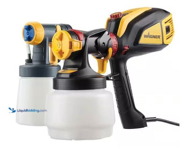 Lot 49-1572067 - Wagner Flexion 3500 Electric Handheld HVLP Paint Sprayer Model # 2419306, Used  Ref#HDPA0116