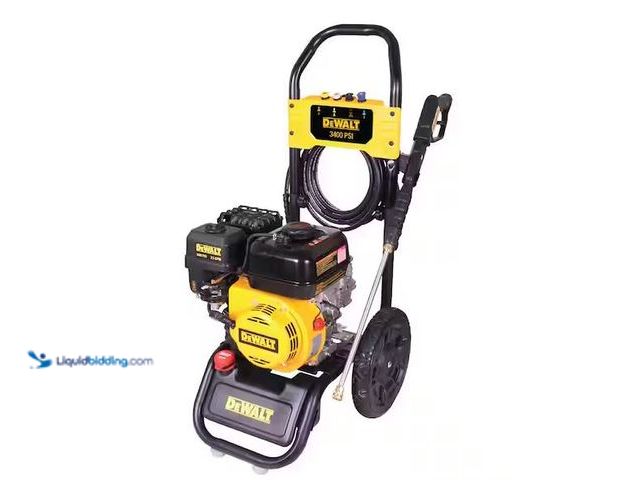 Lot 49-3566857 - DeWalt 3400 PSI 2.5 GPM Gas Pressure Washer with Maintenance-Free Pump, Heavy-Duty Commercial Cold W...
