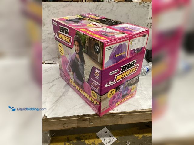 Lot 49-5475897 - Schylling Big Wheel Dreamer - BWDRM - Low-Riding Tricycle with Adjustable Seat for Growing Child up ...