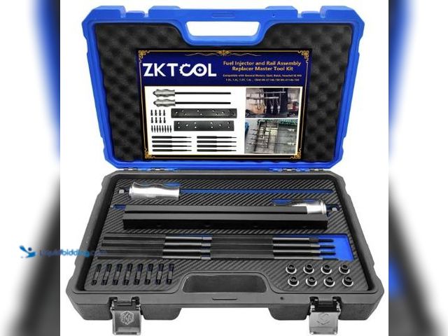 Lot 49-5436435 - ZKTOOL EN-51146 GM-51146 Fuel Injector and Rail Assembly Replacer Master Tool Kit Compatible with Ge...