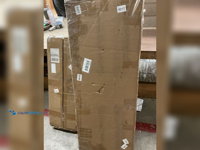 Lot 49-5405744 - Full Bed Frame With Storage & Headboard Unused (no factory pic)